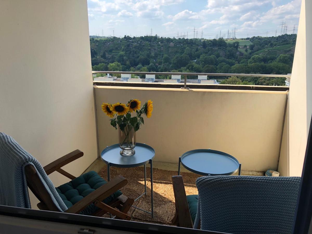 großes Appartement mit Aussichtsbalkon Ludwigsburg Exterior foto